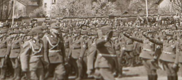 zehn alte Negative - Aufmärsche R.A.D.,  SA ? und andere -  Bad Bergzabern